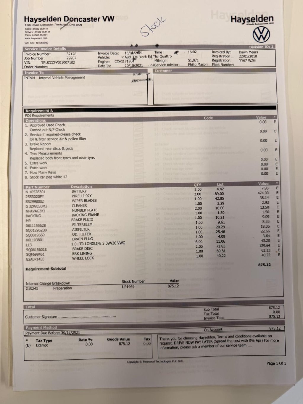 Used Audi TTS 2018 for sale - 77287787: Photo 31