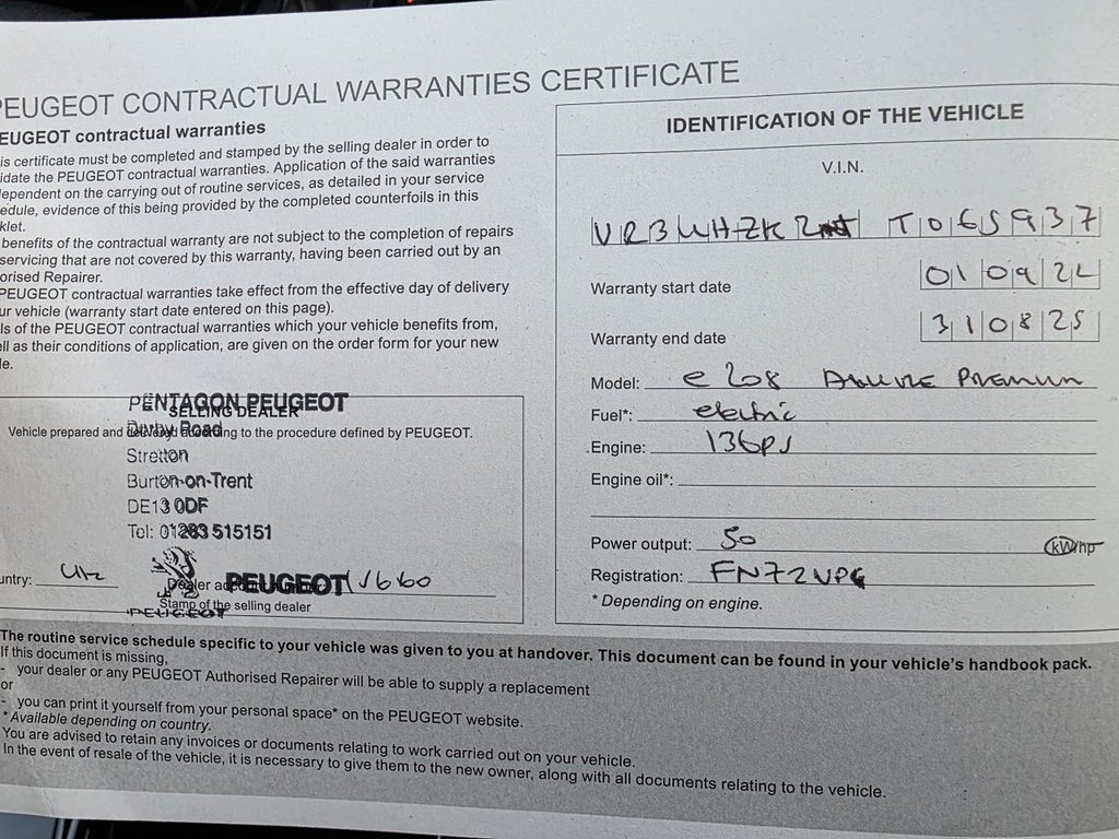 Used Peugeot 208 2022 for sale - 77952344: Photo 23