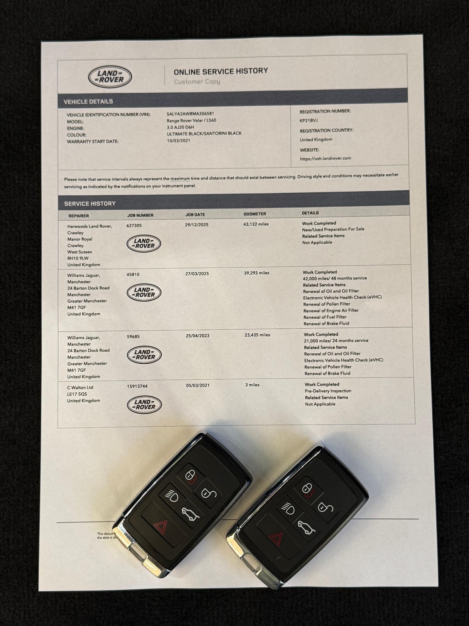 Used Land Rover Range Rover Velar for sale - 77330479: Photo 3