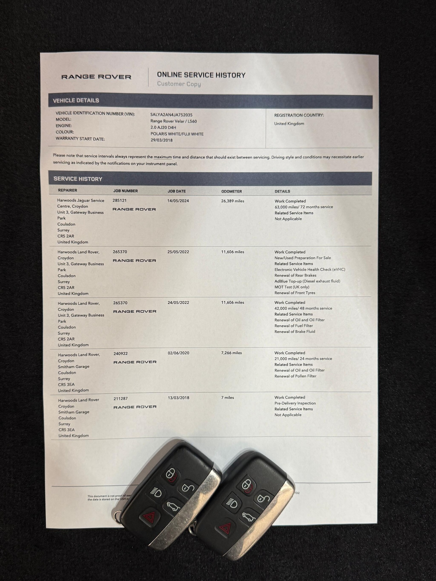 Used Land Rover Range Rover Velar 2018 for sale - 76550365: Photo 3