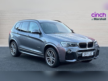 2017 - X3 xDrive20d M Sport 5dr Step Auto