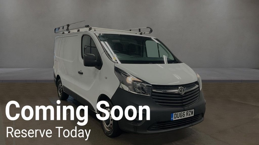 Used Vauxhall Vivaro 2016 for sale - 76698137: Photo 1