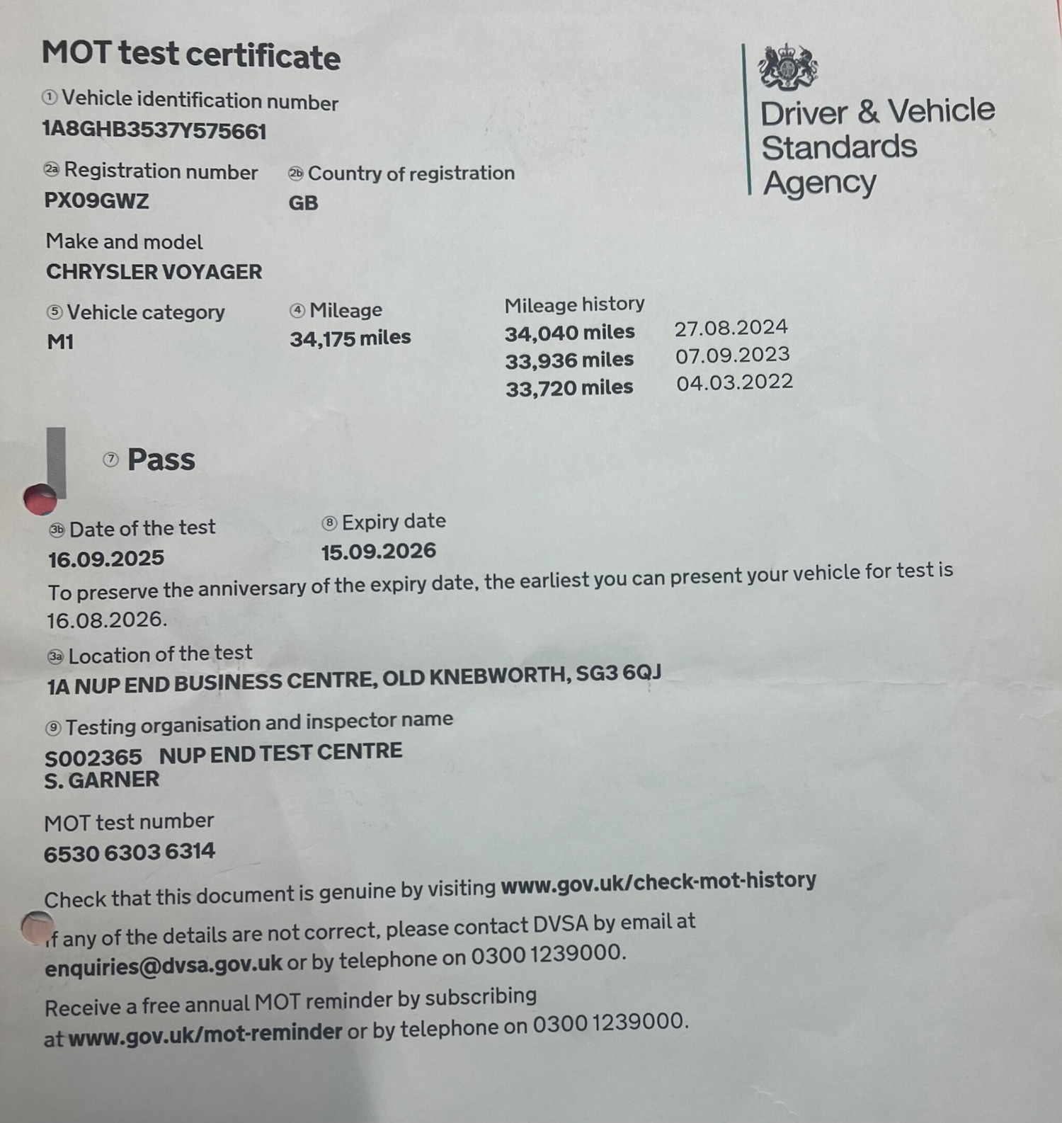 Used Chrysler Voyager 2009 for sale - 77087804: Photo 33