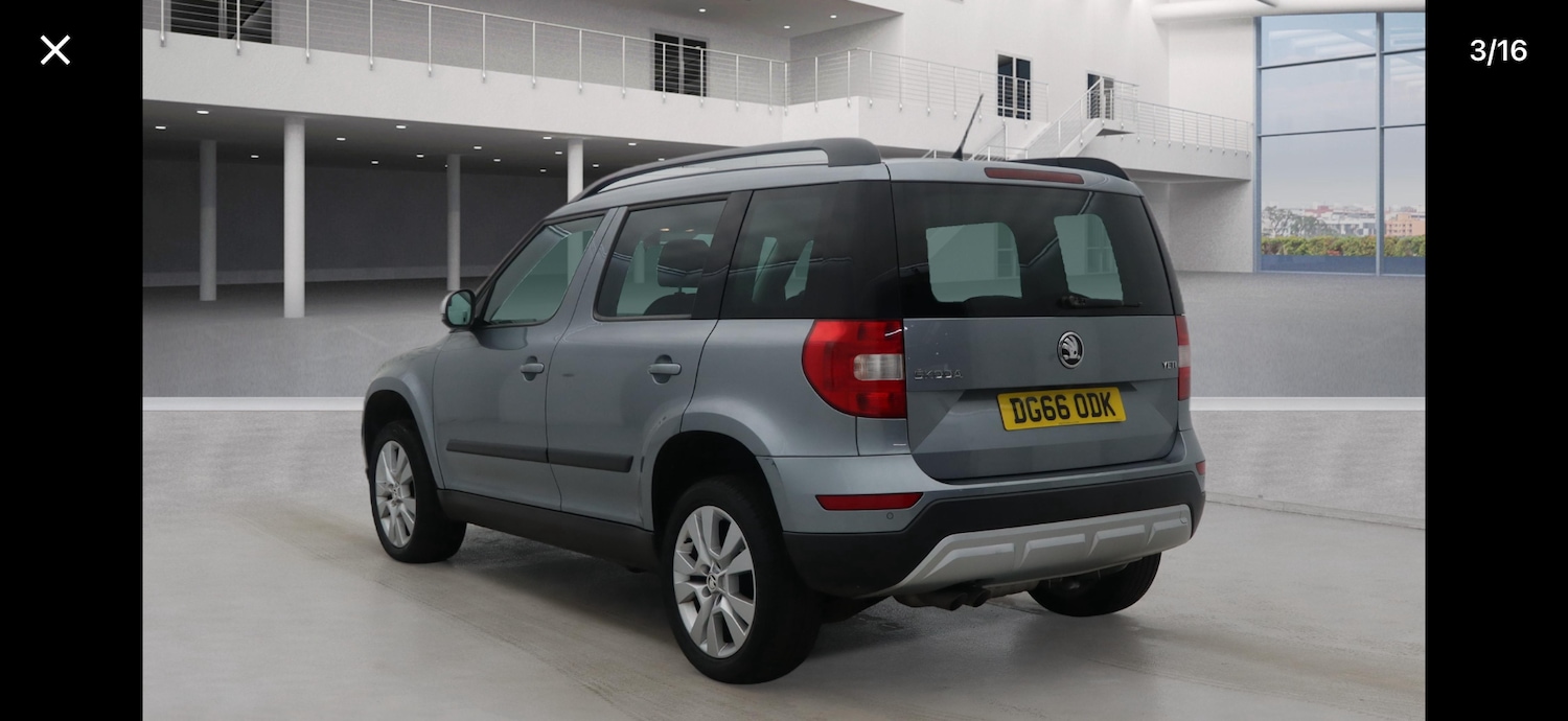 Used Skoda Yeti 2016 for sale - 77656001: Photo 3