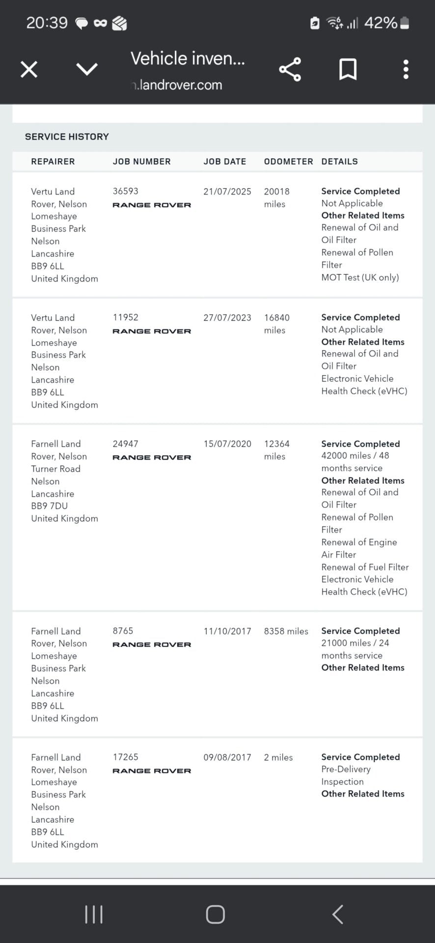 Used Land Rover Range Rover Evoque 2017 for sale - 77311429: Photo 33