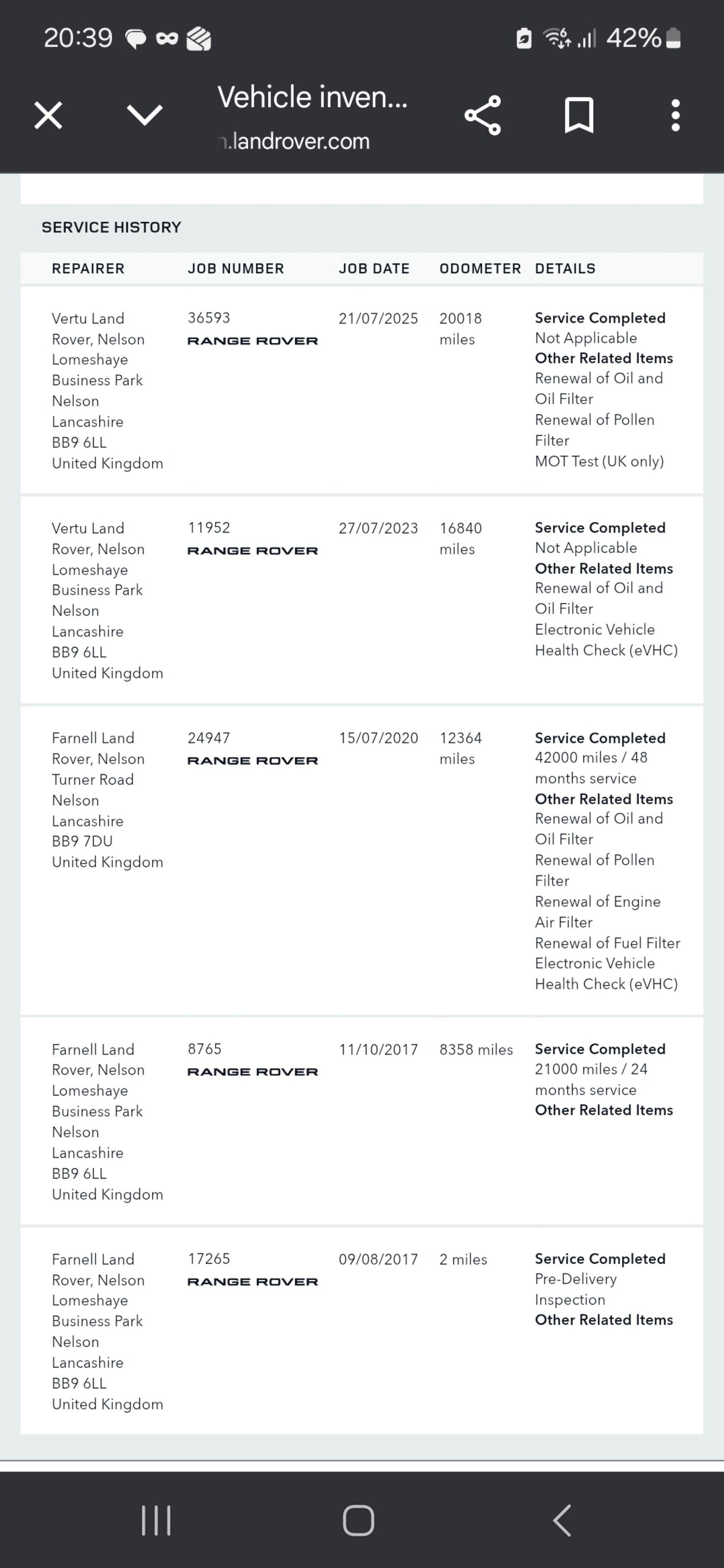 Used Land Rover Range Rover Evoque 2017 for sale - 77465737: Photo 33