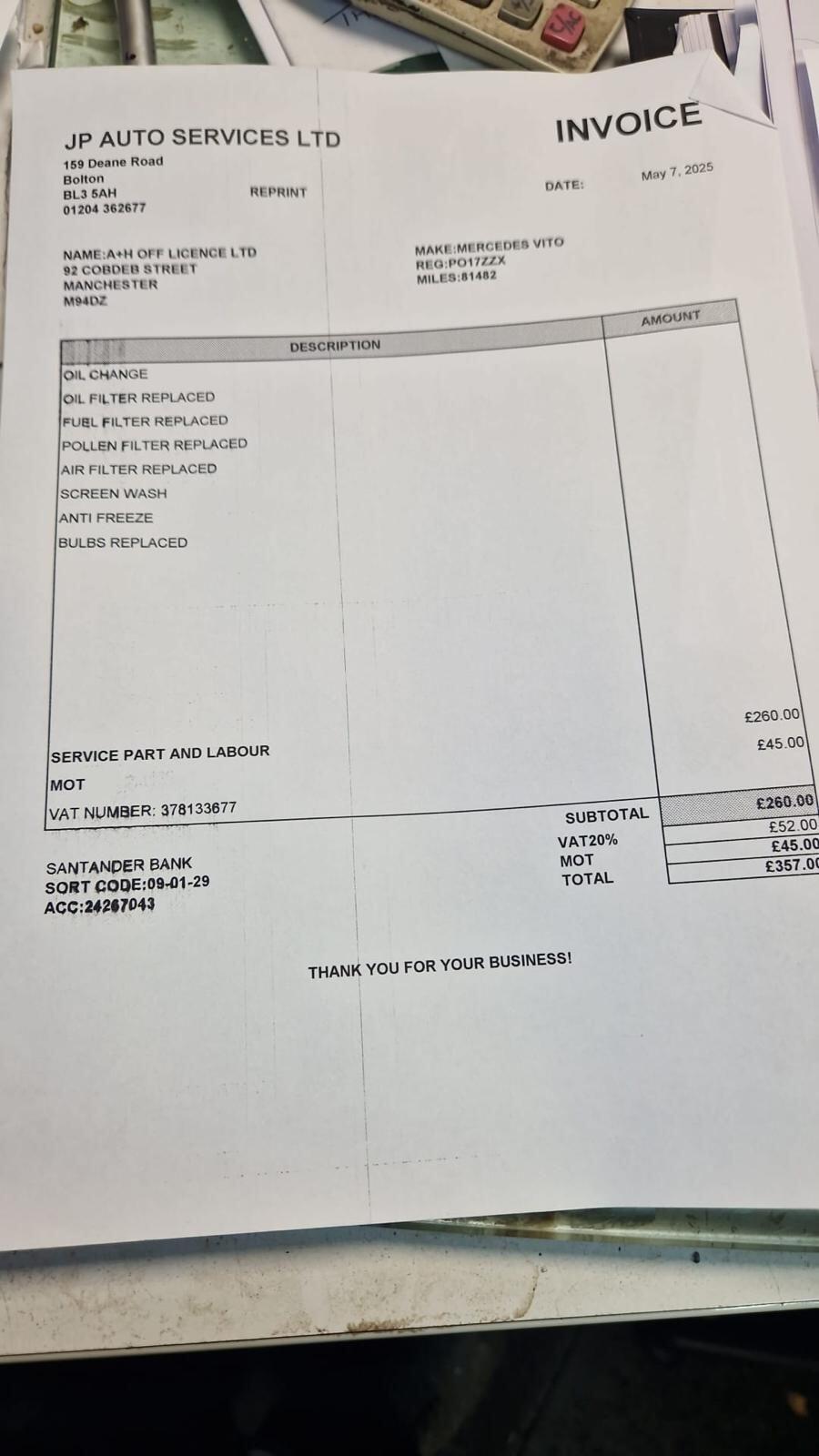 Used Mercedes-Benz Vito 2017 for sale - 78081289: Photo 32