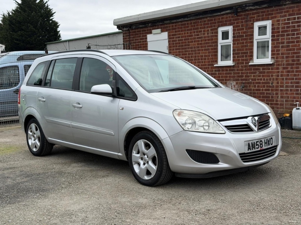 Used Vauxhall Zafira 2008 for sale - 77976075: Photo 2