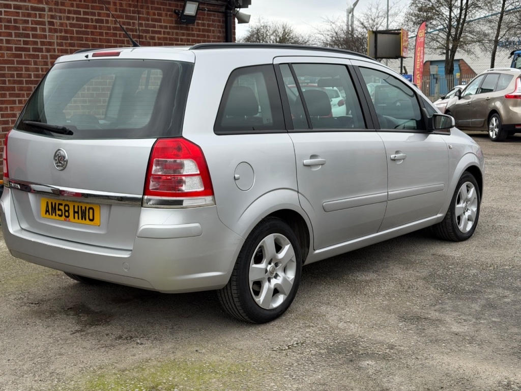 Used Vauxhall Zafira 2008 for sale - 78090881: Photo 2