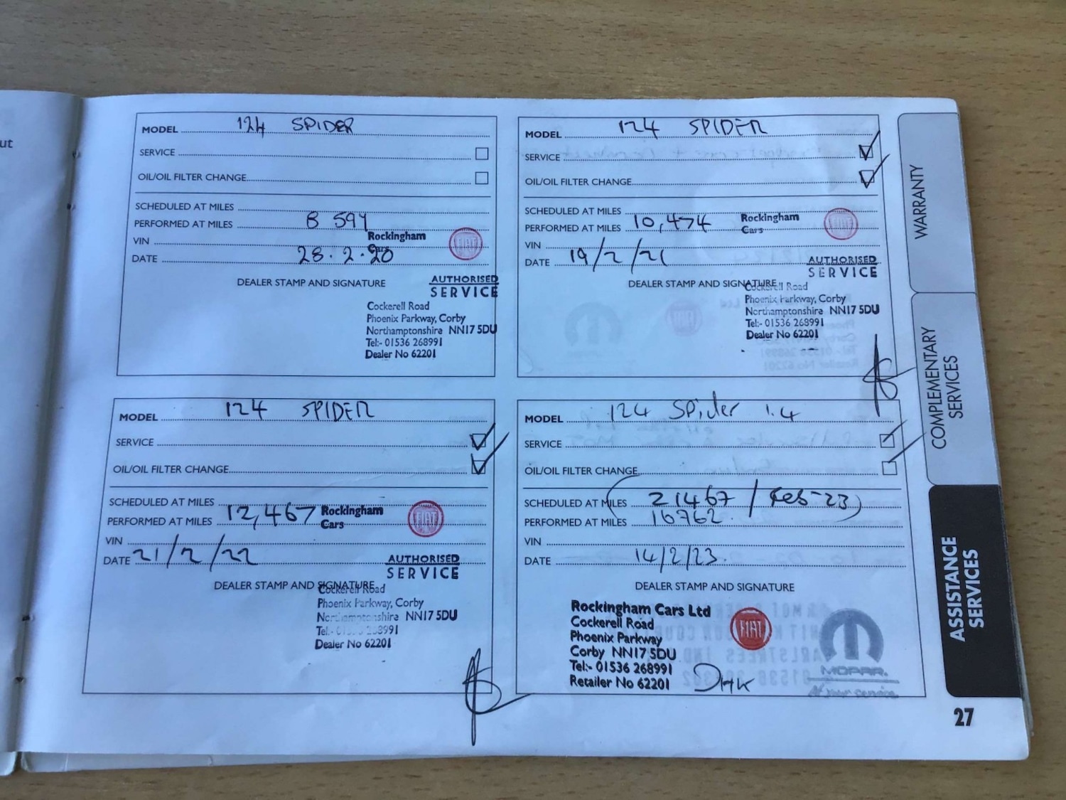 Used Fiat 124 Spider 2017 for sale - 76510987: Photo 14