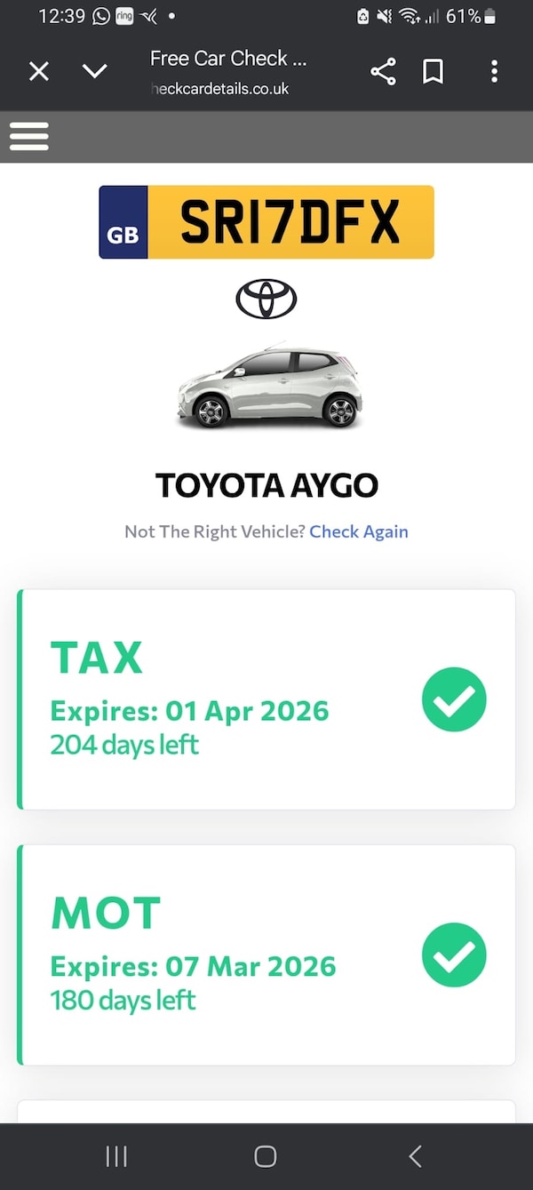 Used Toyota AYGO 2017 for sale - 76314095: Photo 11