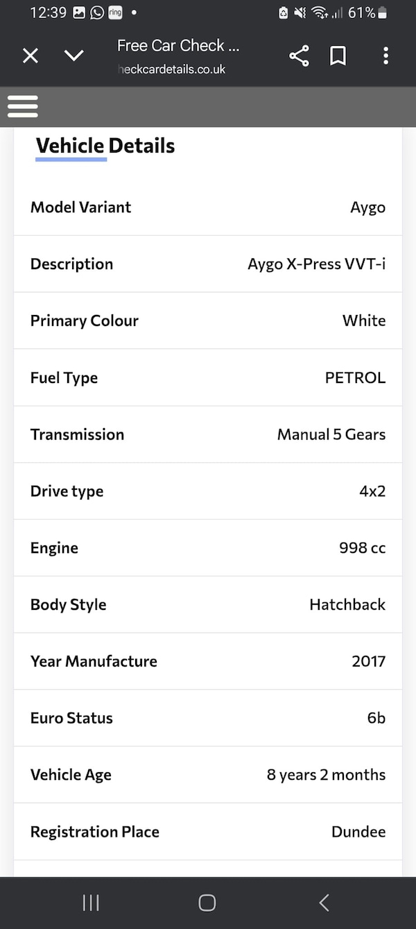 Used Toyota AYGO 2017 for sale - 76314095: Photo 12