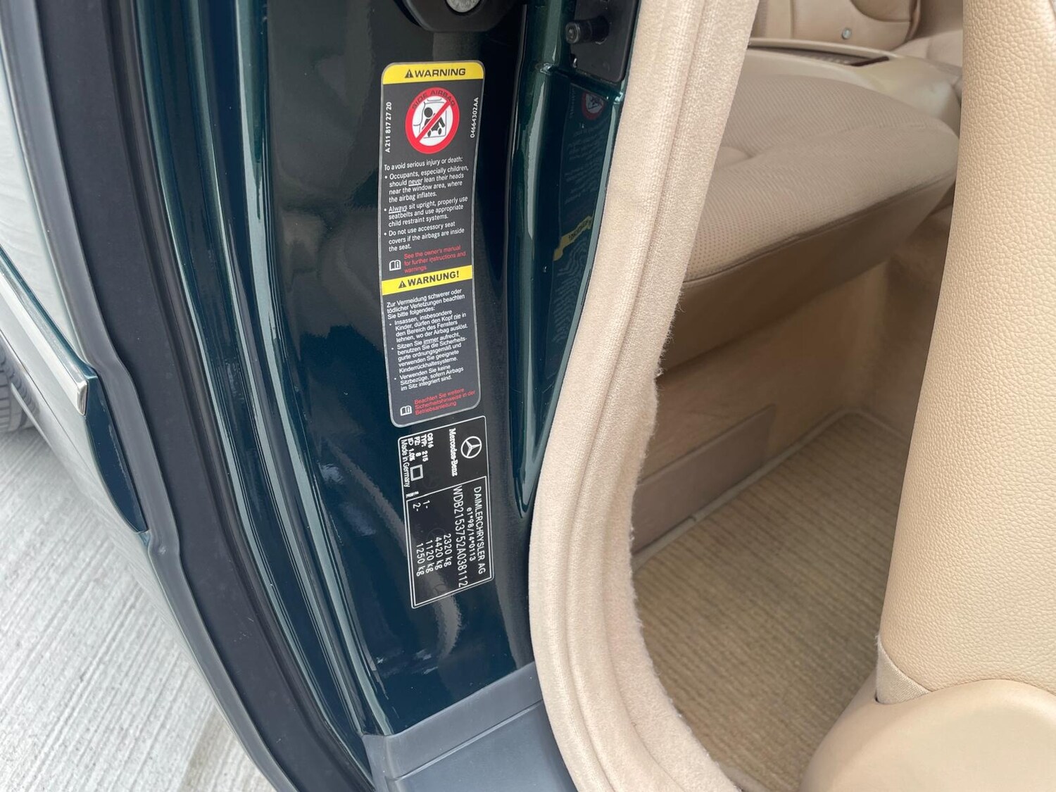 Used Mercedes-Benz CL 2003 for sale - 77650307: Photo 54