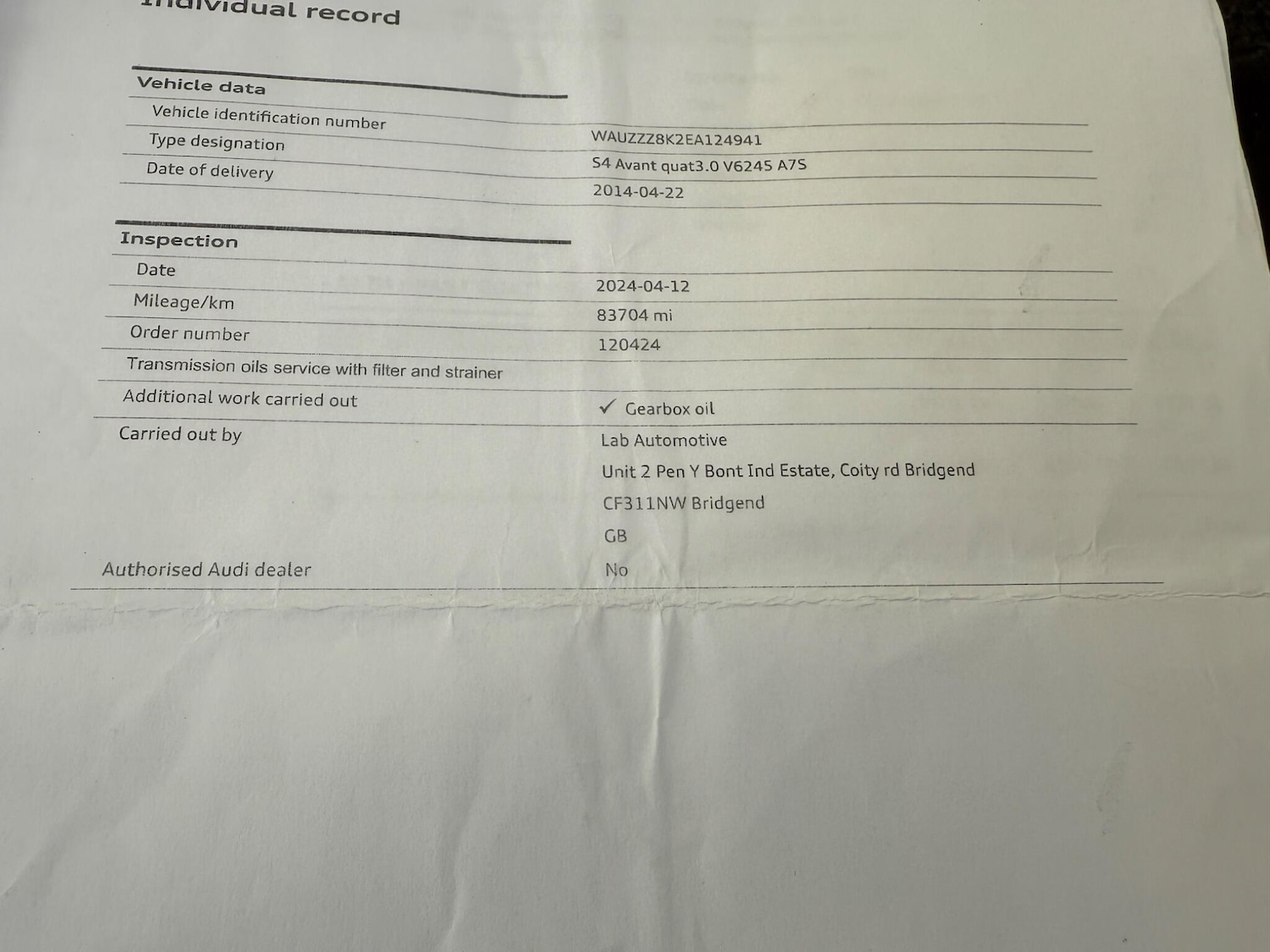 Used Audi A4 2014 for sale - 76801267: Photo 21