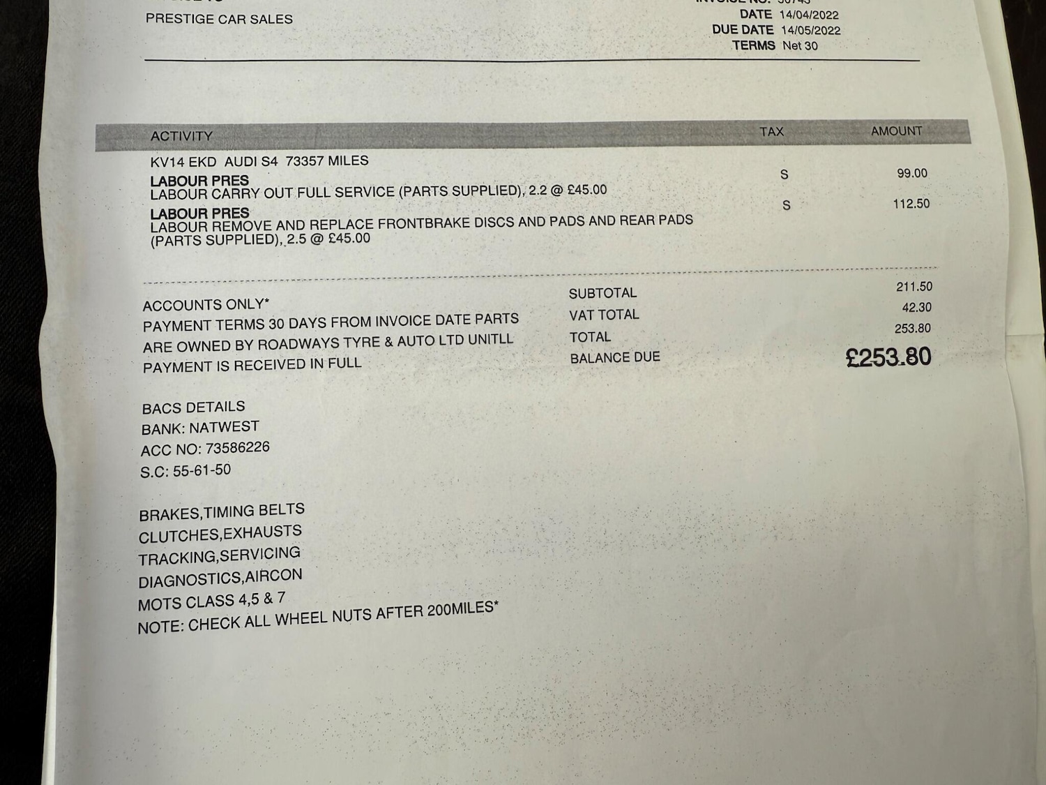 Used Audi A4 2014 for sale - 76801267: Photo 25