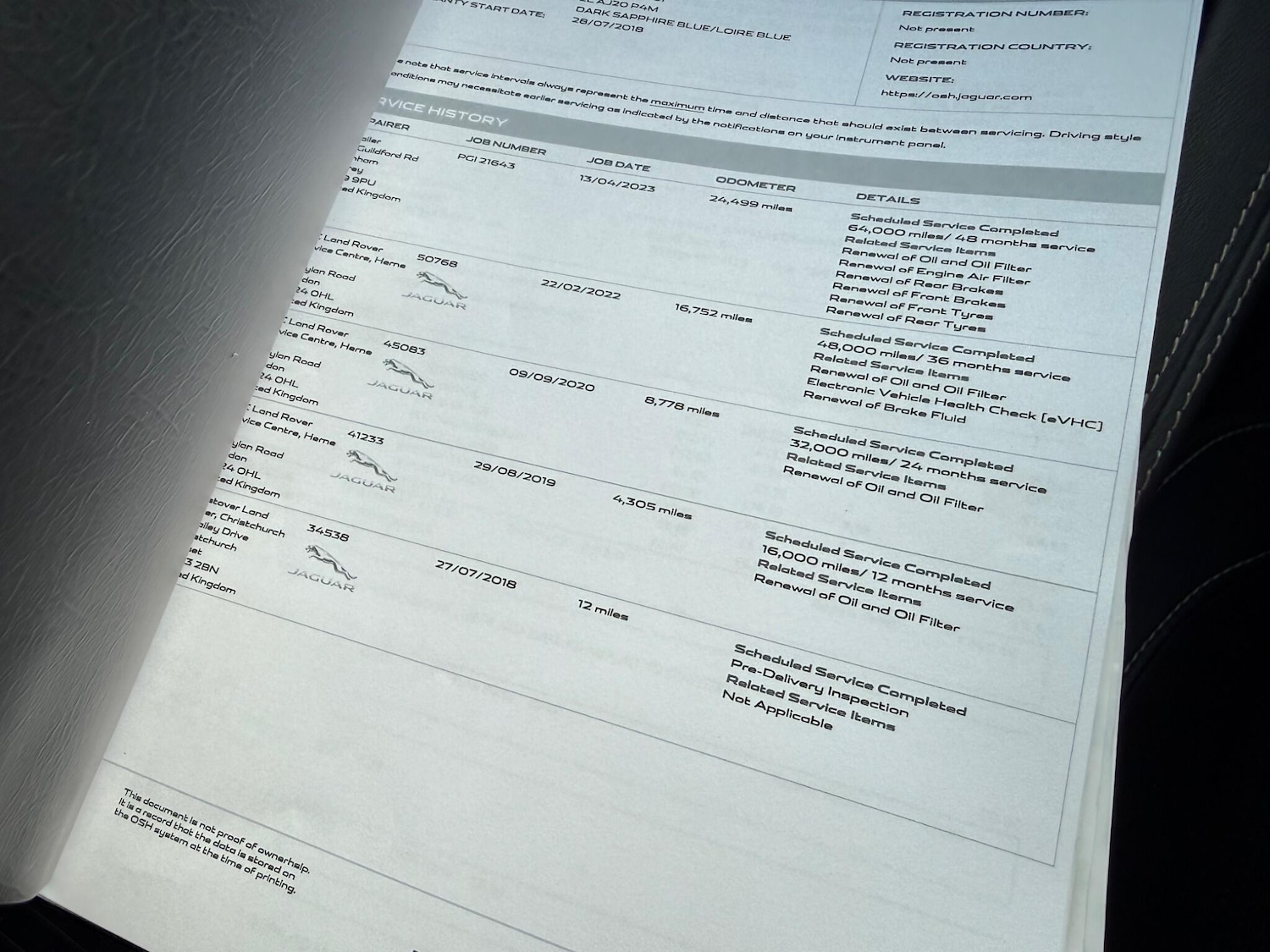 Used Jaguar F-Pace 2018 for sale - 77290541: Photo 28