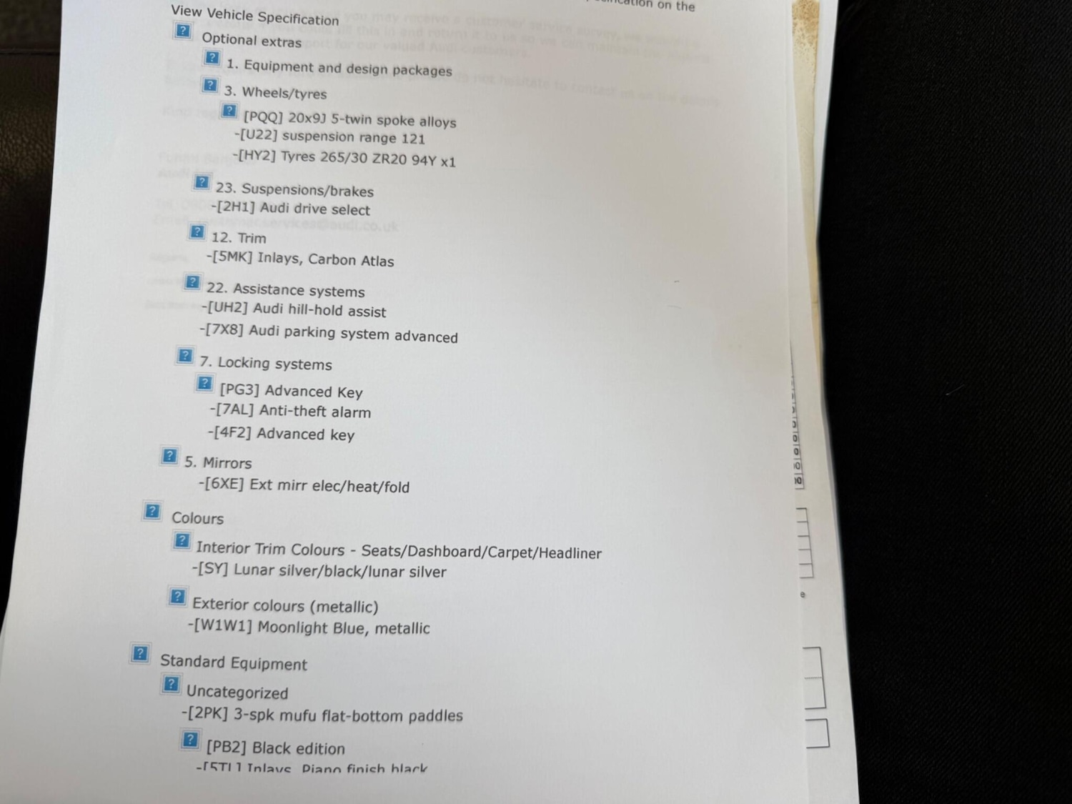 Used Audi A5 2016 for sale - 77696216: Photo 24