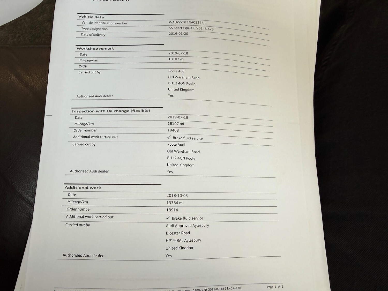 Used Audi A5 2016 for sale - 77696216: Photo 25