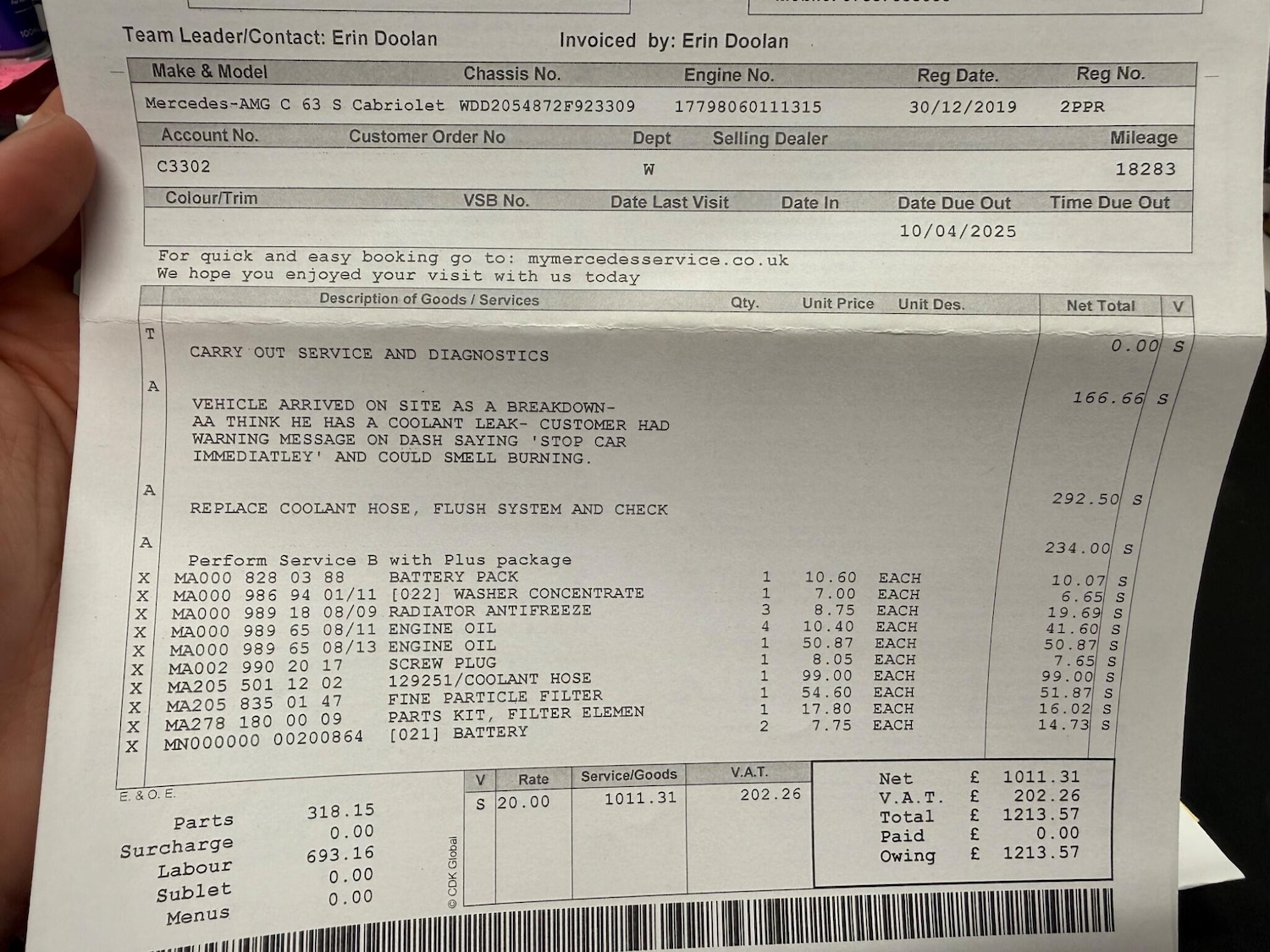 Used Mercedes-Benz C Class 2019 for sale - 77574064: Photo 35