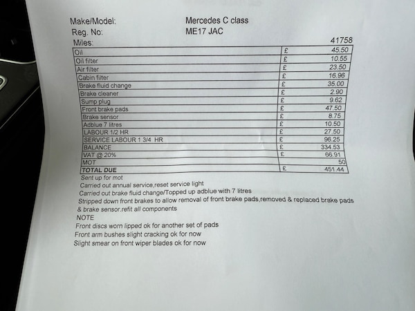 Used Mercedes-Benz C Class for sale - 75719660: Photo 38