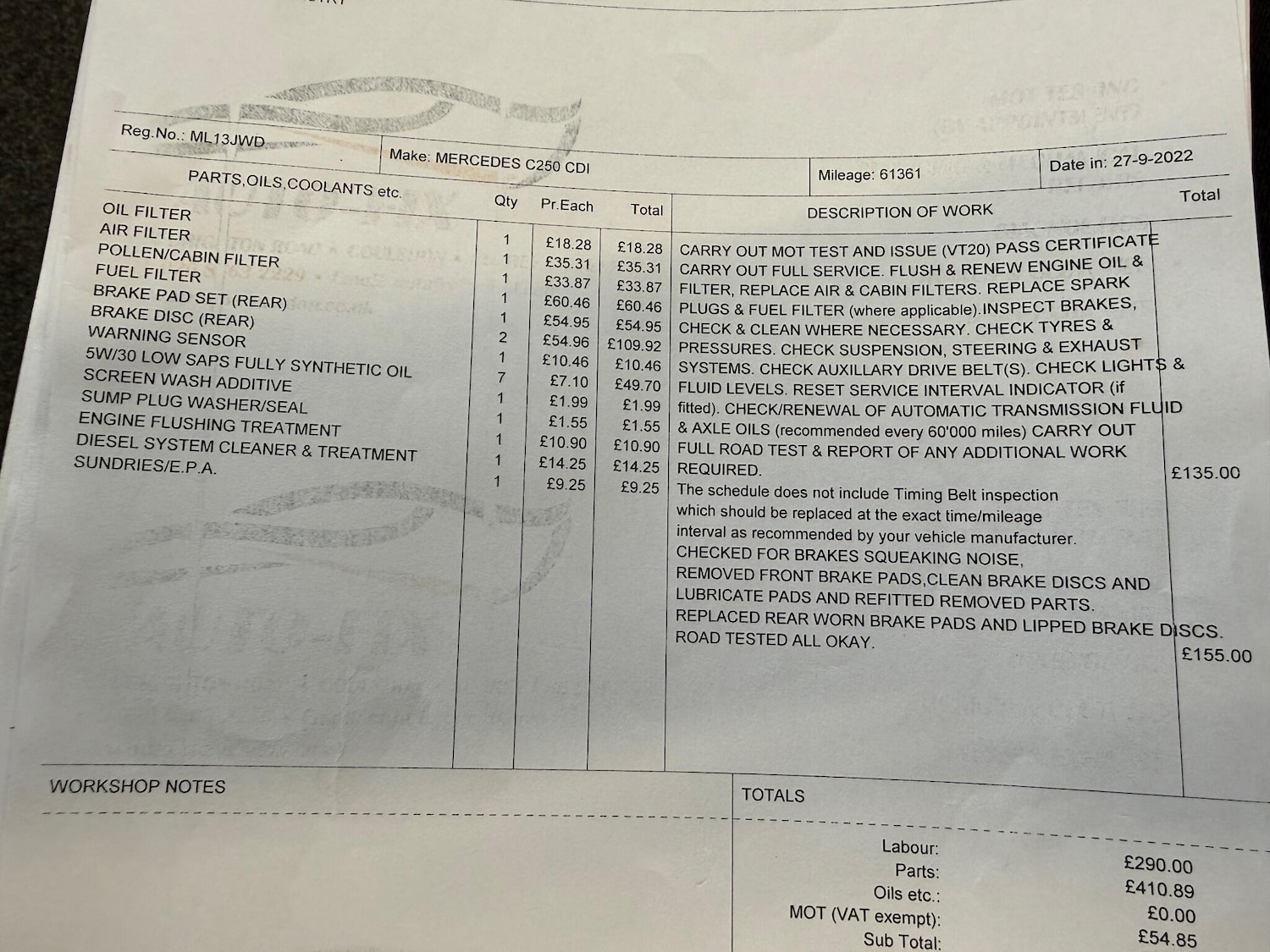 Used Mercedes-Benz C Class 2013 for sale - 77130801: Photo 23