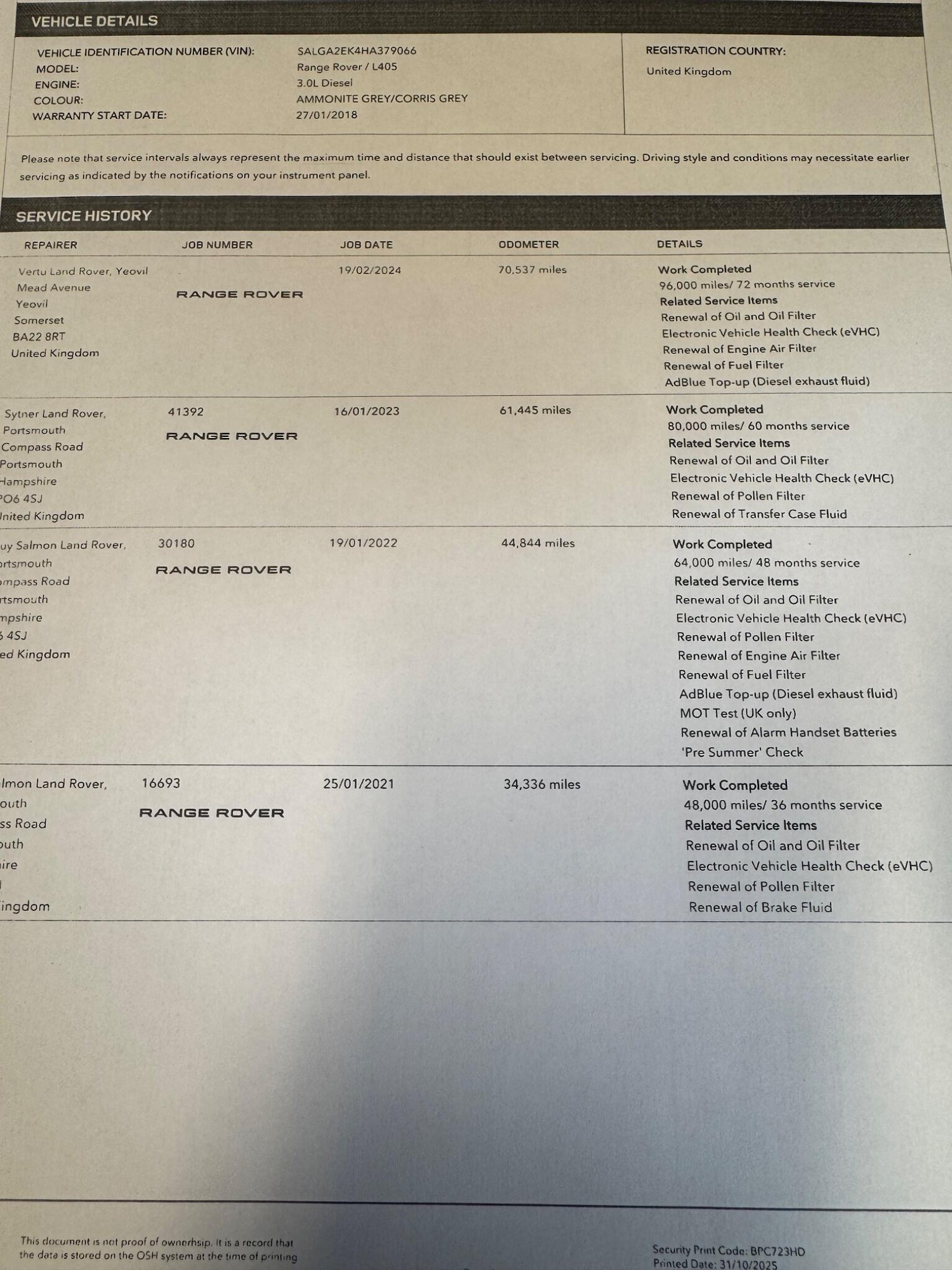 Used Land Rover Range Rover 2018 for sale - 76432860: Photo 31