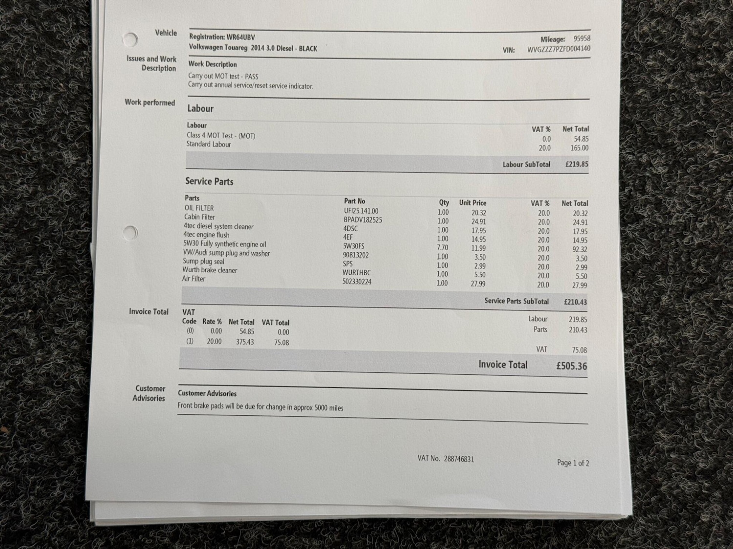 Used Volkswagen Touareg 2014 for sale - 77291057: Photo 28