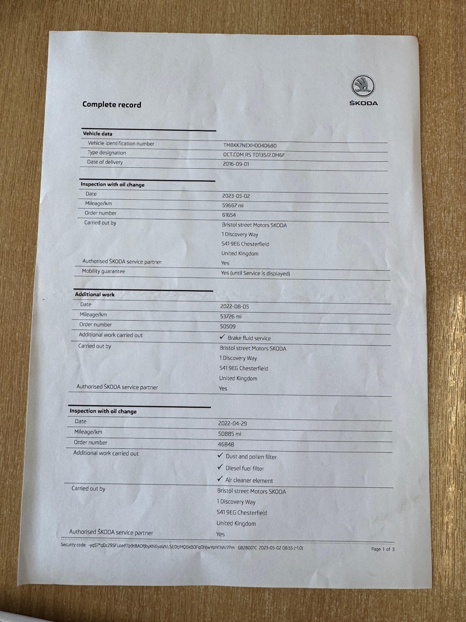 Used Skoda Octavia 2016 for sale - 78085873: Photo 17