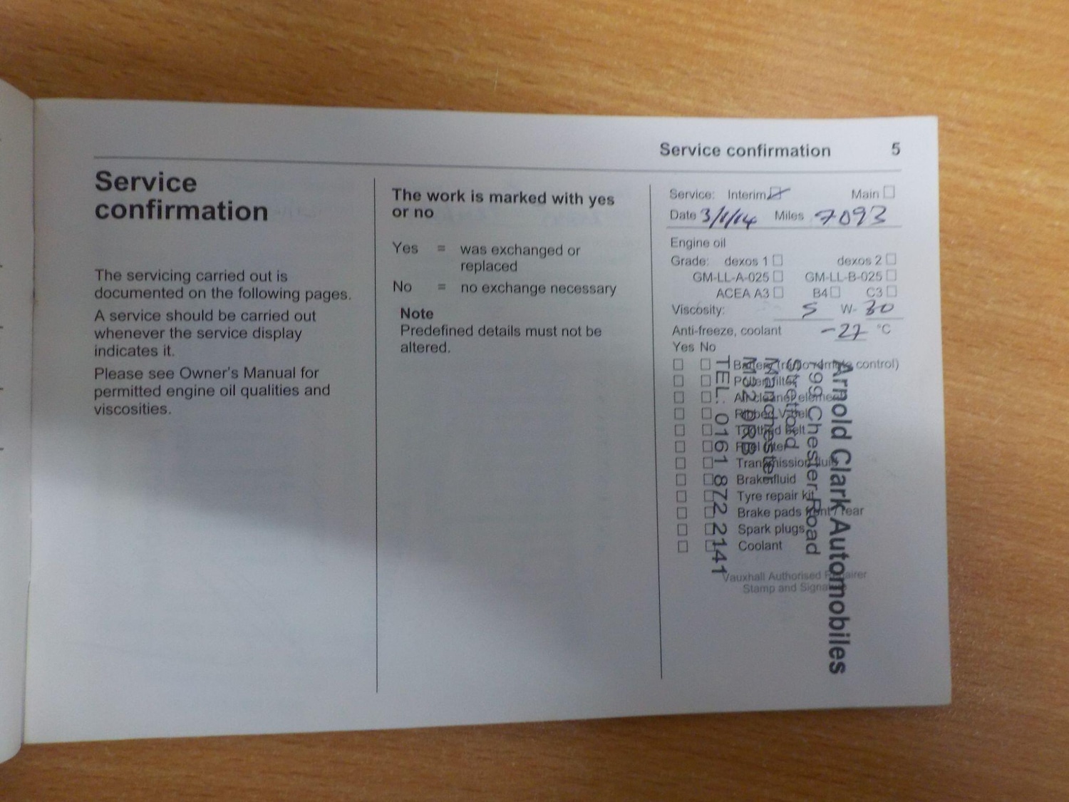 Used Vauxhall Zafira 2013 for sale - 76994850: Photo 30