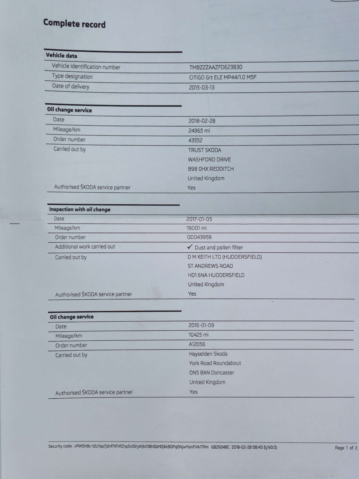 Used Skoda Citigo 2015 for sale - 77231170: Photo 39