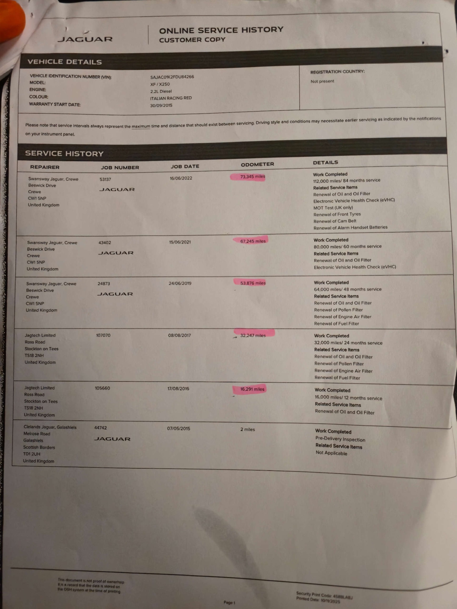 Used Jaguar XF 2015 for sale - 76941886: Photo 42