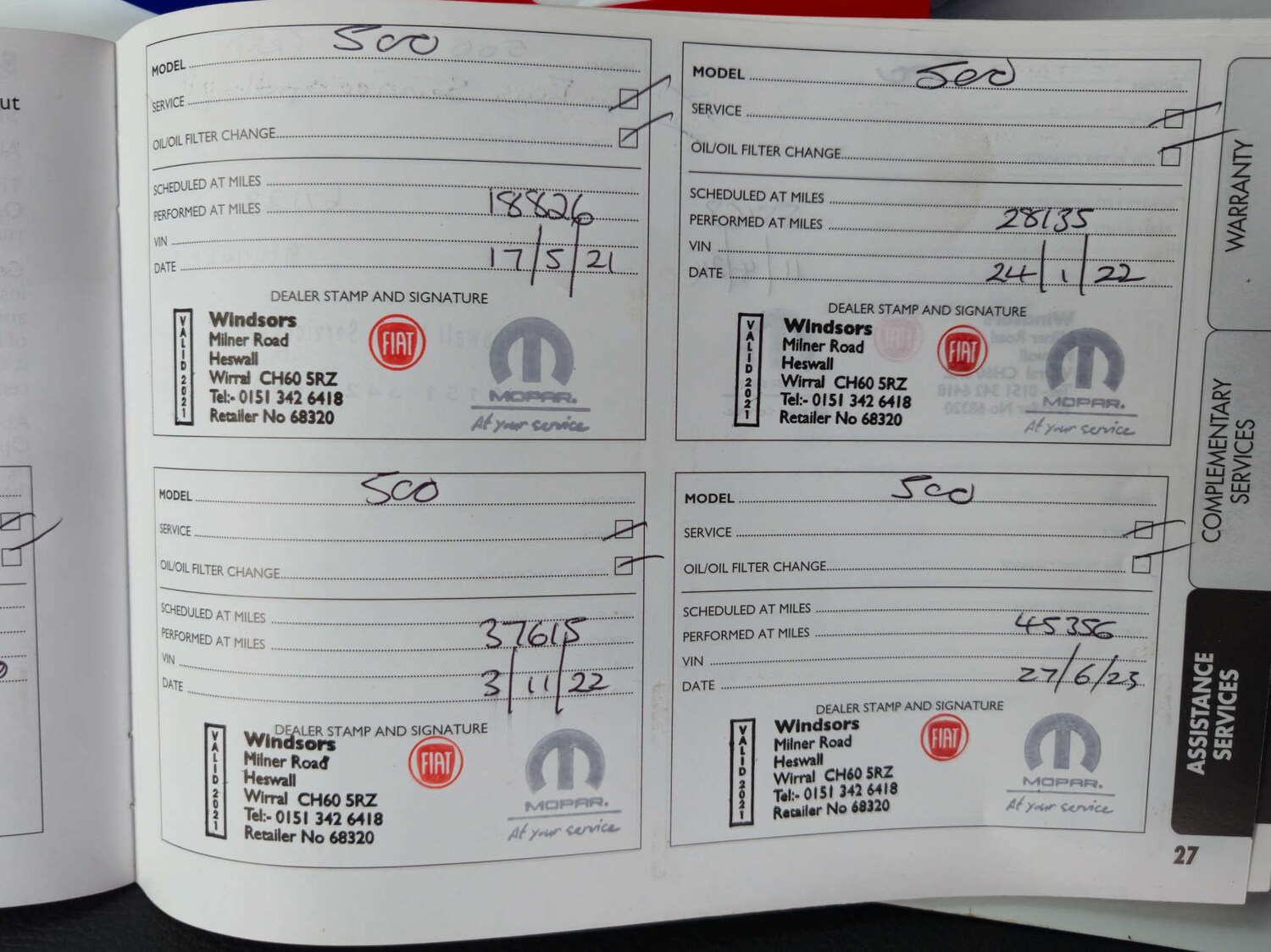 Used Fiat 500 2019 for sale - 76307939: Photo 39