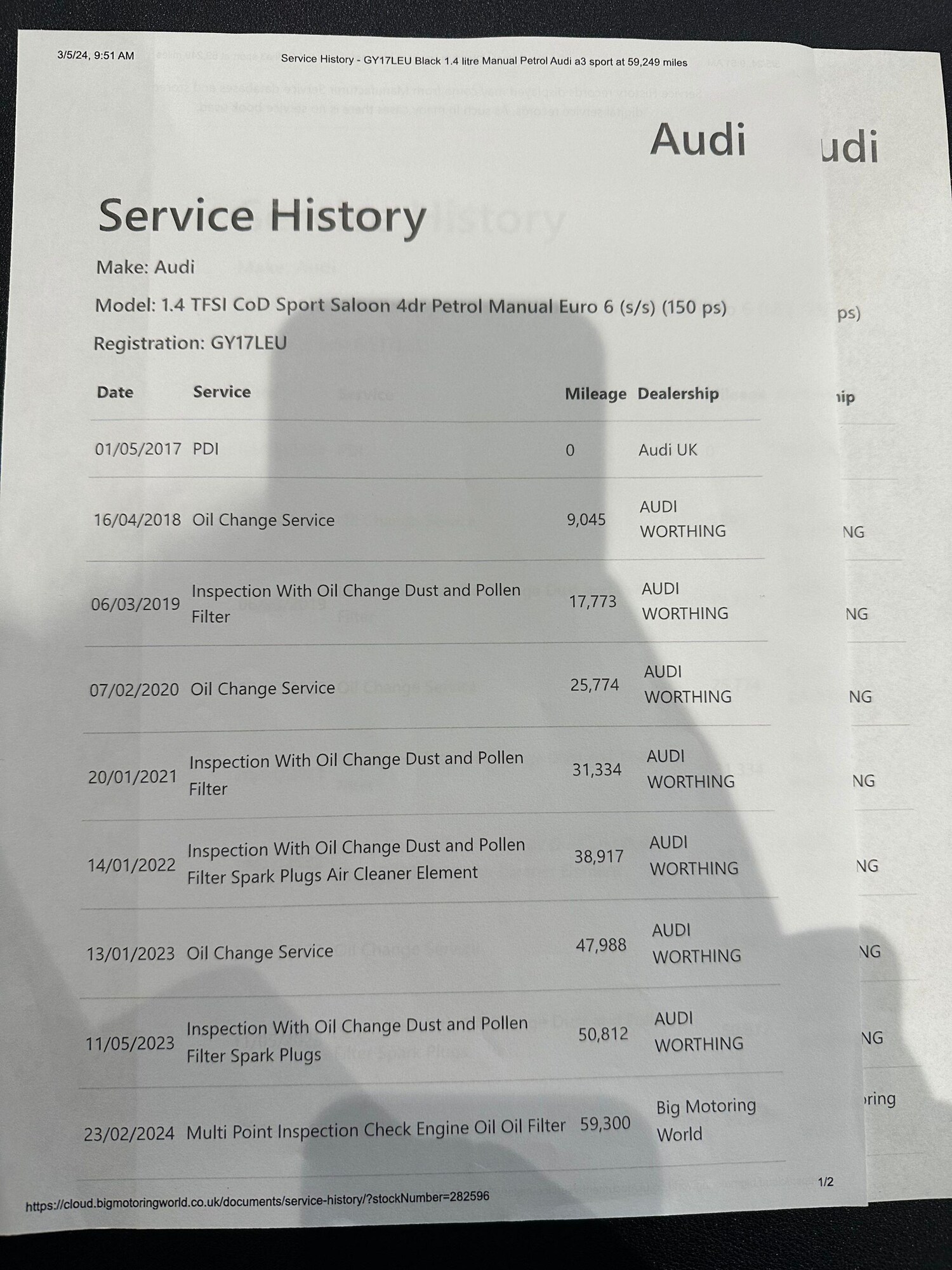 Used Audi A3 2017 for sale - 76388037: Photo 42