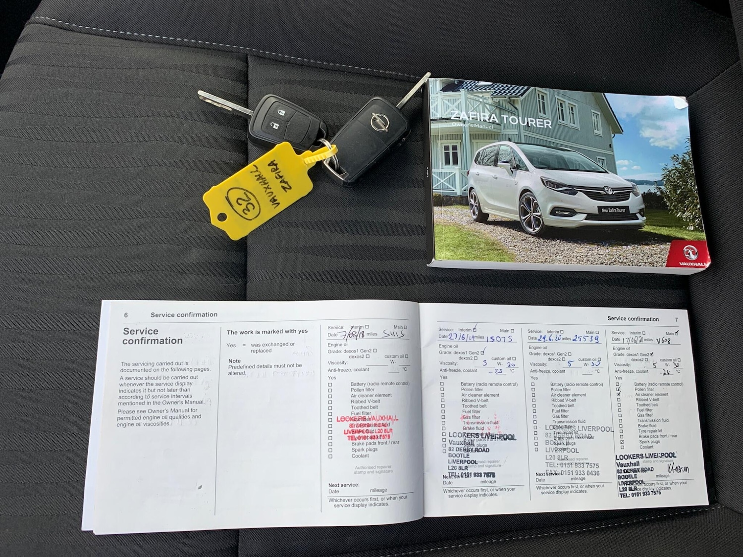 Used Vauxhall Zafira Tourer 2017 for sale - 76409522: Photo 41