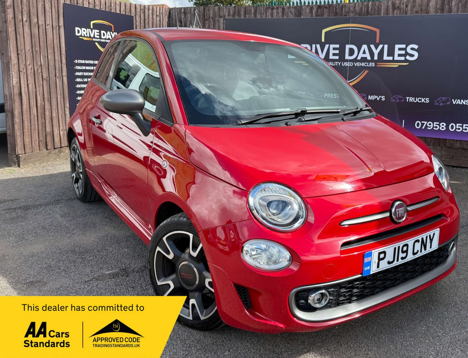 Used Fiat 500 2019 for sale - 76601177: Photo 1