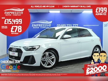 2019 (68) - 1.0 TFSI 30 S line Sportback 5dr Petrol Manual Euro 6 (s/s) (116 ps)
