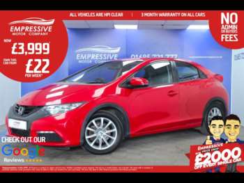2012 (62) - 1.4 i-VTEC SE Hatchback 5dr Petrol Manual Euro 5 (s/s) (100 ps)