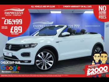 2020 (20) - 1.5 TSI EVO R-Line Cabriolet 2dr Petrol Manual Euro 6 (s/s) (150 ps)