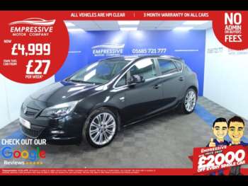 2012 (12) - 2.0 CDTi SRi VX Line Hatchback 5dr Diesel Auto Euro 5 (165 ps)