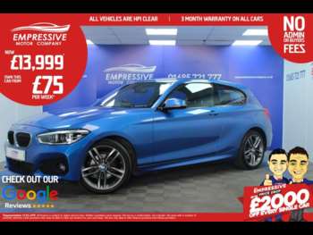 2018 (68) - 118d M Sport 3dr [Nav/Servotronic] Step Auto