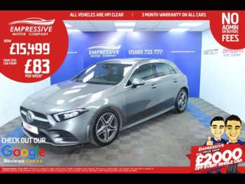 2018 (18) - 1.3 A200 AMG Line (Premium) Hatchback 5dr Petrol 7G-DCT Euro 6 (s/s) (163 p