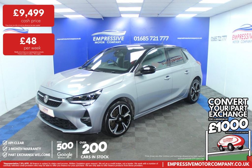 Used Vauxhall Corsa 2021 for sale - 76977507: Photo 1