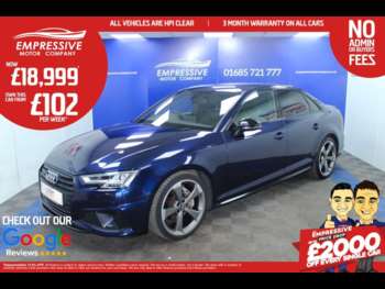 2019 (19) - 40 TDI Quattro Black Edition 4dr S Tronic