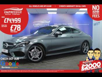 2018 (18) - 2.1 C220d AMG Line Coupe 2dr Diesel G-Tronic+ Euro 6 (s/s) (170 ps)