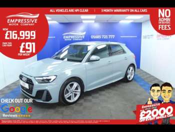2020 (70) - 1.0 TFSI 30 S line Sportback 5dr Petrol Manual Euro 6 (s/s) (116 ps)