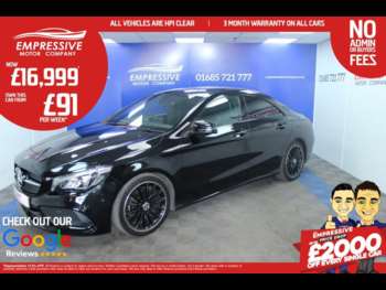 2019 (19) - 1.6 CLA200 AMG Line Night Edition (Plus) Coupe 4dr Petrol Manual Euro 6 (s/