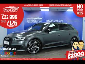 2019 (19) - 2.0 TFSI Black Edition Sportback 5dr Petrol S Tronic quattro Euro 6 (s/s) (