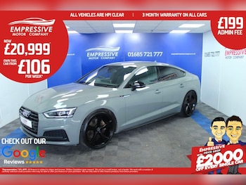2019 (69) - 2.0 TDI 40 Black Edition Sportback 5dr Diesel S Tronic quattro Euro 6 (s/s)