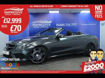 2016 (65) - 3.0 E350d V6 AMG Line Edition Cabriolet 2dr Diesel G-Tronic+ Euro 6 (s/s) (