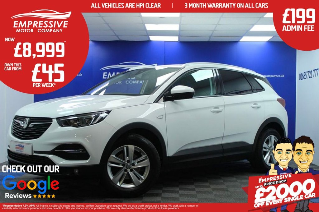 Used Vauxhall Grandland X 2018 for sale - 76900458: Photo 1